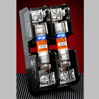 【もりぞー】 Mersen 30313R 600v 30amp 3-Pole Class CC Fuse Block. Screw